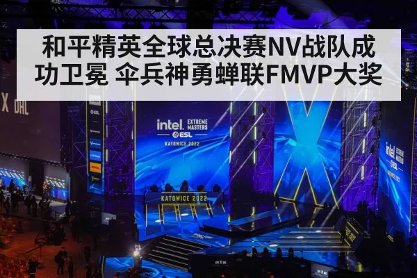 和平精英全球总决赛NV战队成功卫冕 伞兵神勇蝉联FMVP大奖